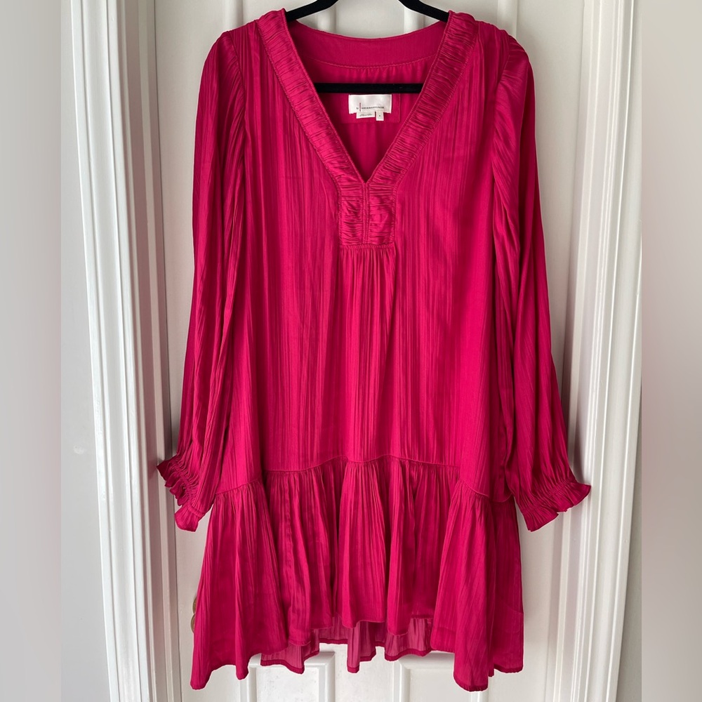 Anthropologie Sabia Flounced Tunic Dress